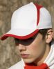 Gorras result bi color 6 paneles vista 4
