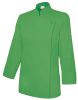 Chaquetas de cocinero velilla de cocina mujer con cremallera de algodon verde lima para personalizar vista 1