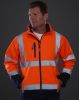 Chaquetas reflectante personalizadas yoko softshell fluor vista 3