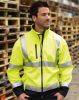 Chaquetas reflectante personalizadas yoko softshell fluor vista 4