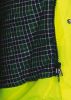 Chaquetas reflectantes yoko acolchada de seguridad fluo contractor con impresión vista 1