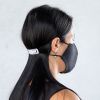 Seguridad covid ajustador mascarilla haper de pvc con logo vista 6