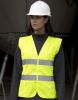 Chalecos reflectantes result alta visibilidad mujer para personalizar vista 4