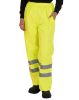 Pantalones reflectantes yoko fluo yellow con impresión vista 2