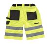 Pantalones reflectantes result corto cargo con logo vista 1