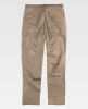 Pantalones de trabajo workteam b beige con publicidad vista 1