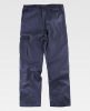 Pantalones de trabajo workteam b1455 de 100% algodón marino para personalizar vista 1