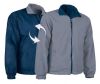 Chaquetas y cazadoras de trabajo valento chaqueta trabajo valento glasgow de poliéster azul marino gris para personalizar vista 1