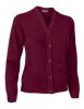 Chaquetas sanitarias valento ctpm de acrílico granate para personalizar vista 1