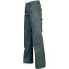 Pantalones de trabajo roly daily mujer de poliéster plomo oscuro con impresión vista 1