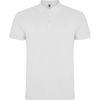 Polos para trabajar roly star de 100% algodón blanco con impresión vista 1