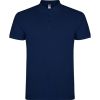 Polos para trabajar roly star de 100% algodón azul marino con impresión vista 1