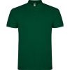 Polos para trabajar roly star de 100% algodón verde botella con impresión vista 1