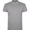 Polos para trabajar roly star de 100% algodón gris vigoré con impresión vista 1