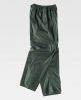 Pantalones de trabajo workteam s2014 de poliéster verde oscuro con impresión vista 1
