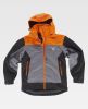 Chaquetas y cazadoras de trabajo workteam chaqueta deportiva s8225 de poliéster Gris Naranja fluor Negro para personalizar vista 1