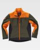 Soft shell trabajo workteam s8625 de algodon Verde Caza Naranja fluor Negro con impresión vista 1
