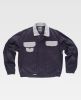 Chaquetas y cazadoras de trabajo workteam cazadora wf1160 de 100% algodón marino gris vista 1